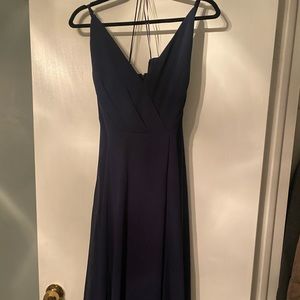 Navy Lavish occasion maxi dress